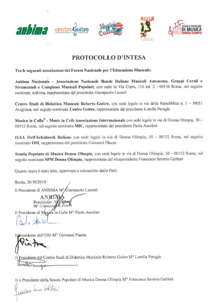 Protocollo di intesa con Anbima
