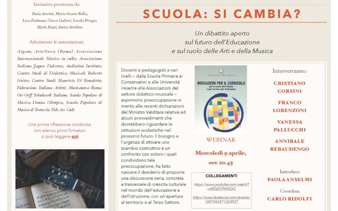 Scuola e Musica: un dibattito aperto sul futuro dell’educazione